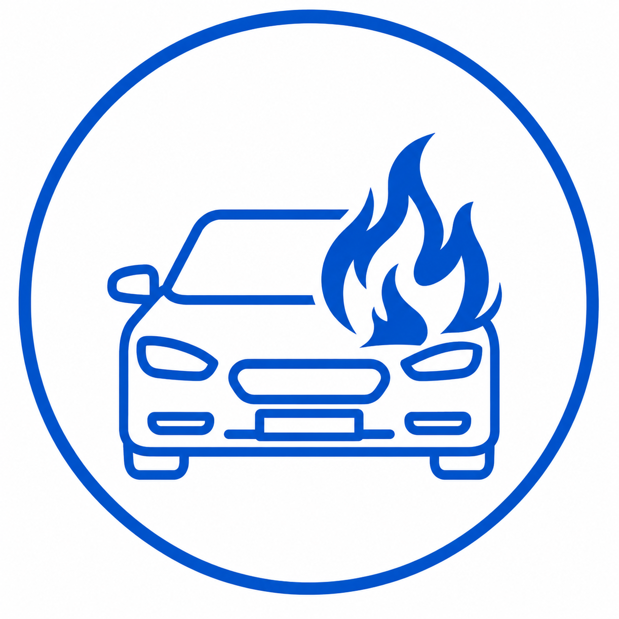 car fire